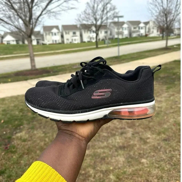 Skechers Rigby Air Women’s Athletic Running Shoes Size 10‎ Black - Picture 11 of 12